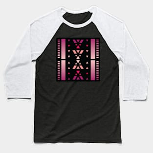 “Dimensional Species (1)” - V.5 Red - (Geometric Art) (Dimensions) - Doc Labs Baseball T-Shirt